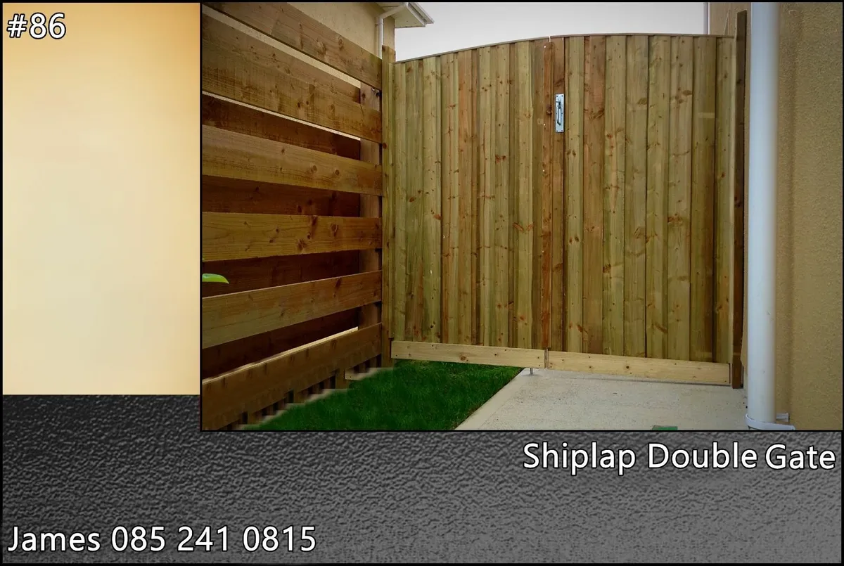 Timber Gates Free Installation - Image 1