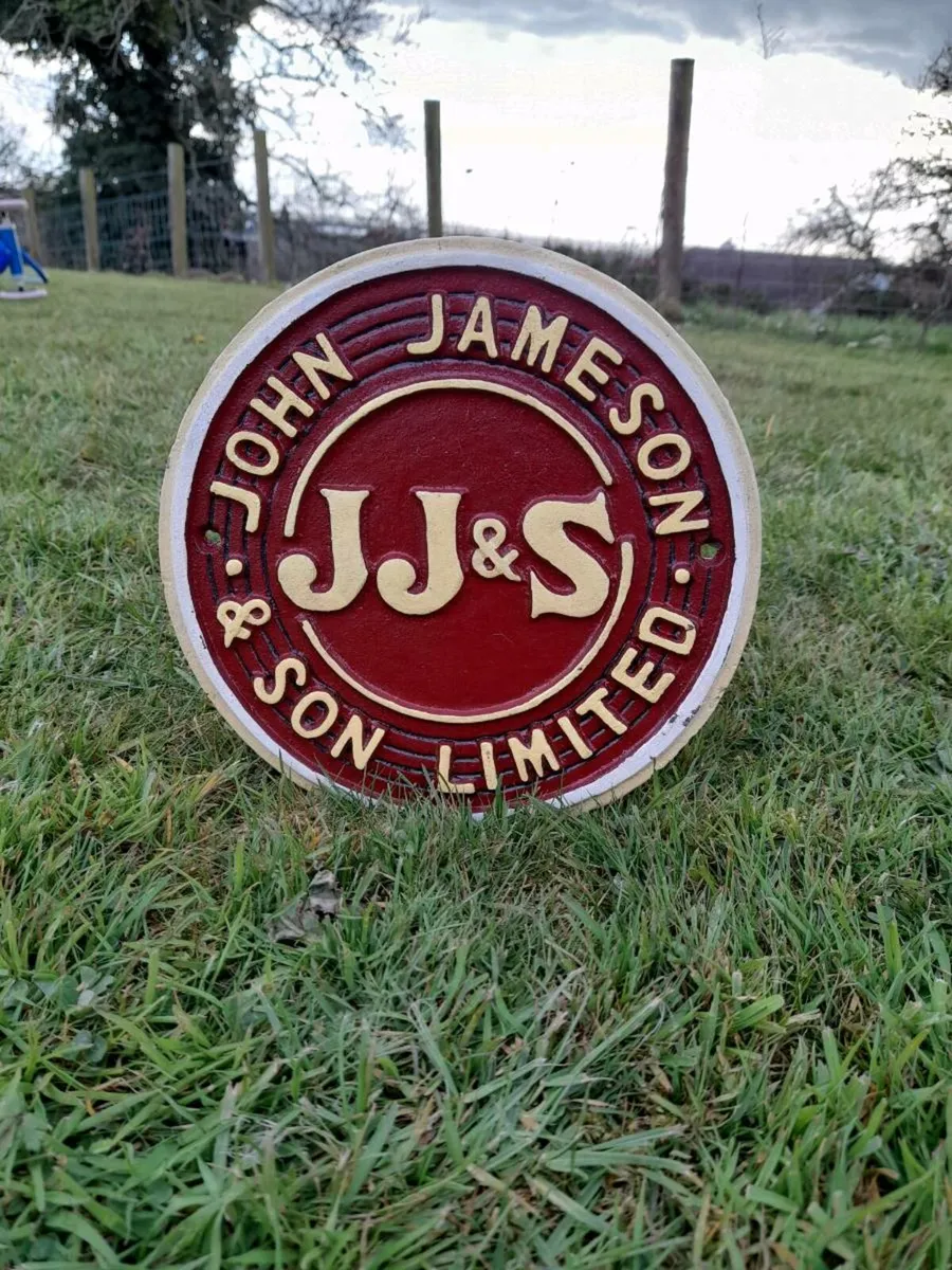 Jameson Cast Iron Sign