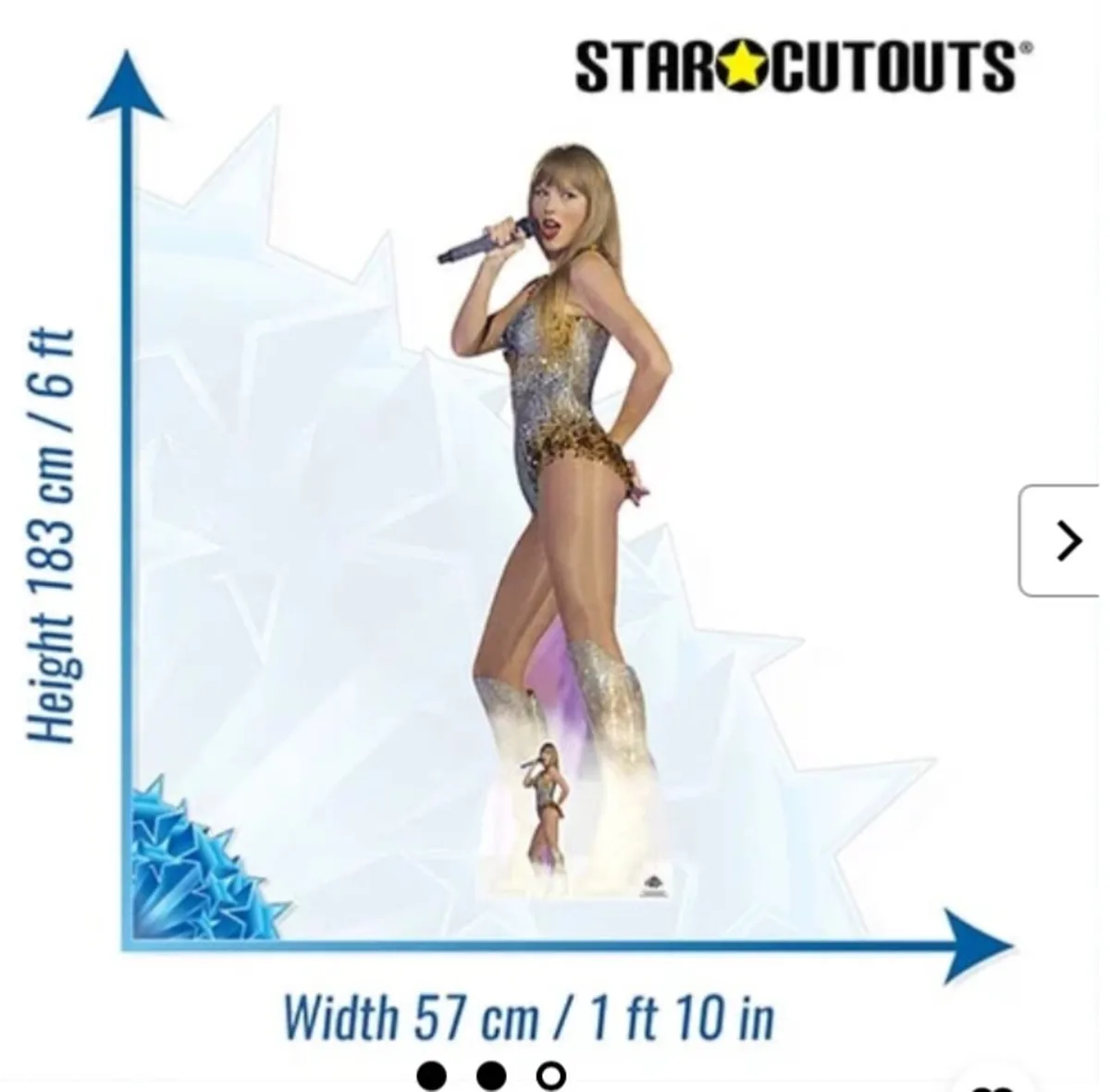 Taylor swift life size cardboard cutout - Image 2