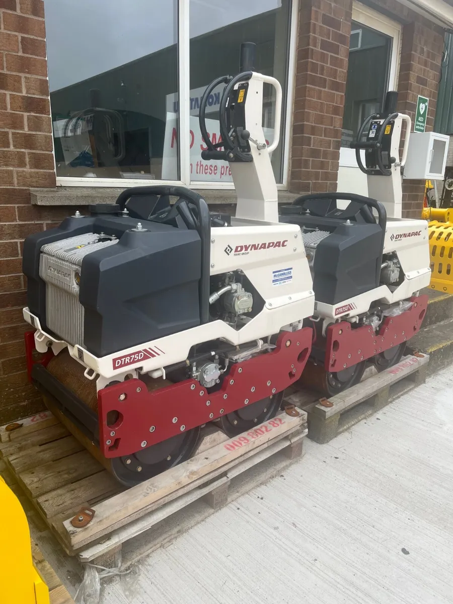 New Dynapac DTR75D Walk Behind Rollers - Image 2