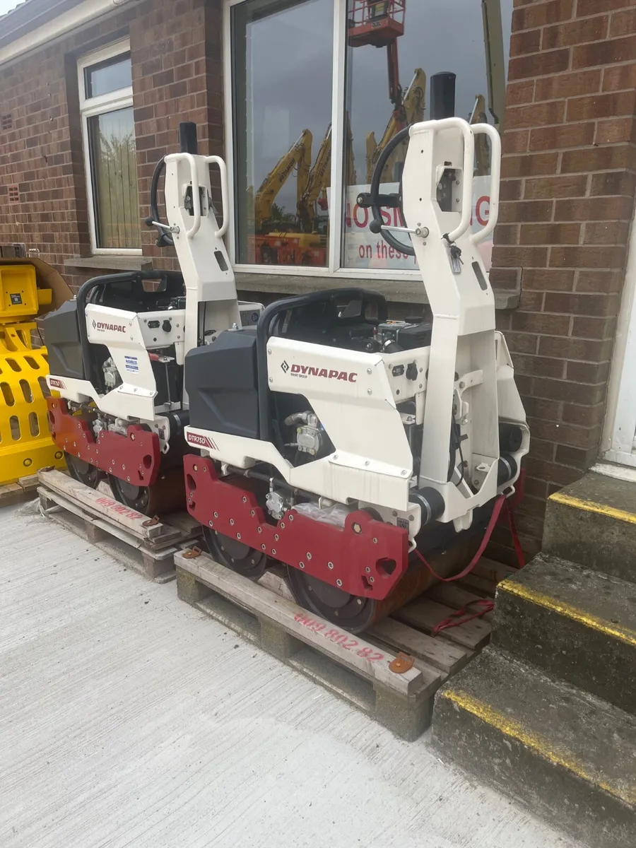 New Dynapac DTR75D Walk Behind Rollers - Image 3