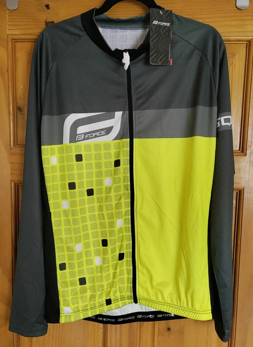 Force L/S Cycling Jersey XL New - Image 1
