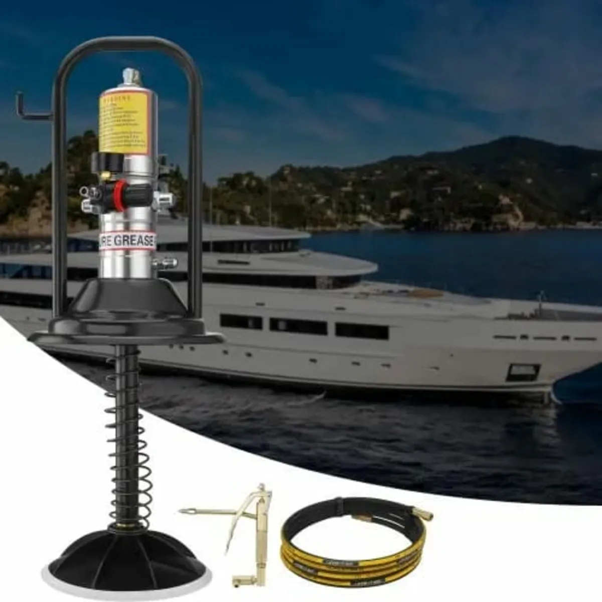 Grease Pump, 50:1 Pressure Ratio Air Operated Grea - Image 4