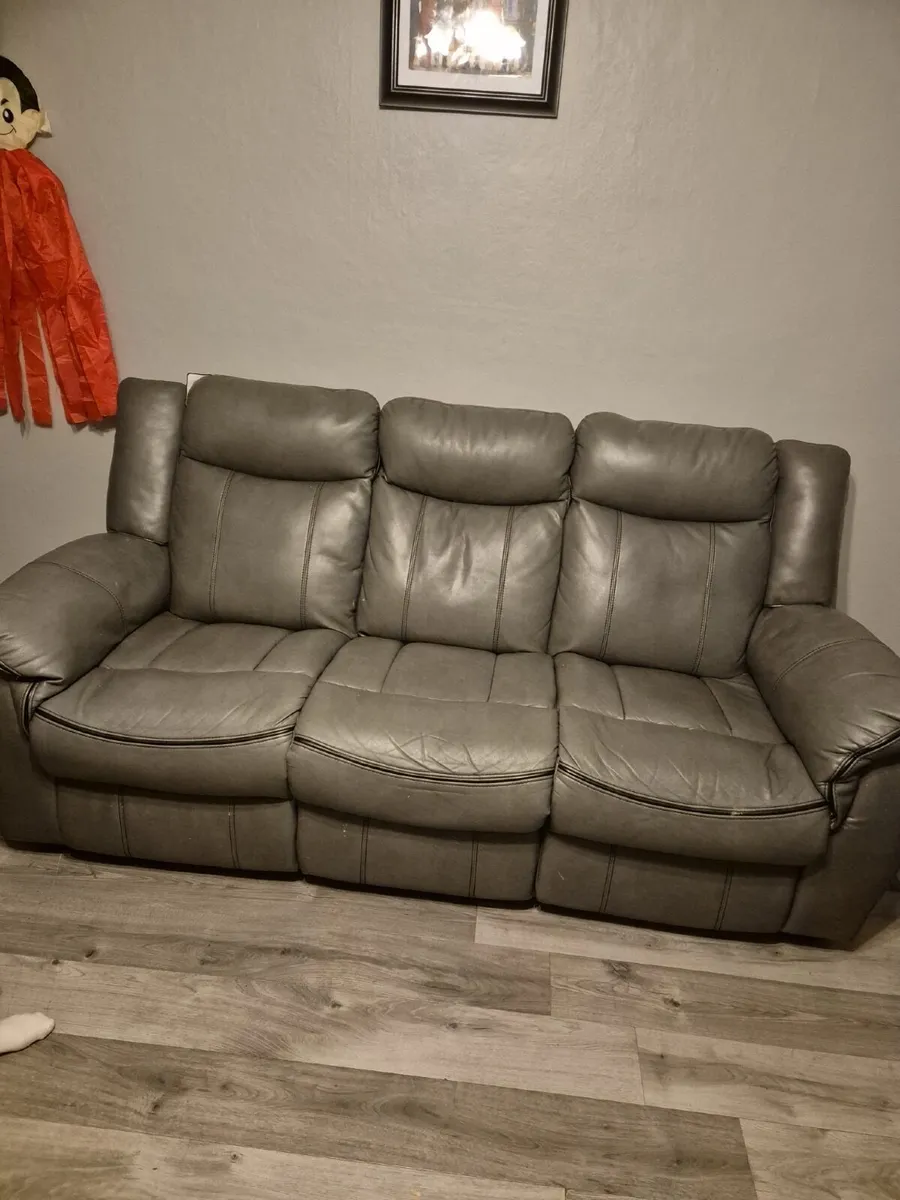 Leather couch free
