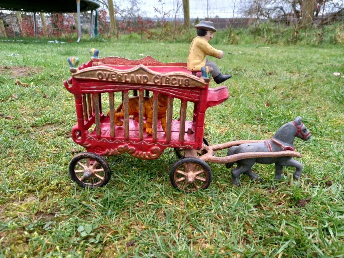Cast Iron Circus Wagon