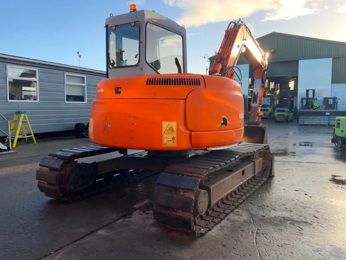 HITACHI EX80U TRACK MACHINE......6667hrs. - Image 2