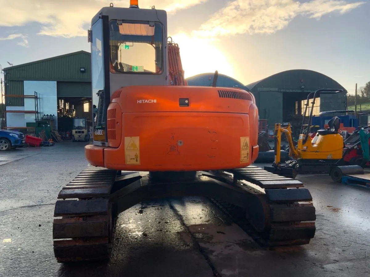 HITACHI EX80U TRACK MACHINE......6667hrs. - Image 3
