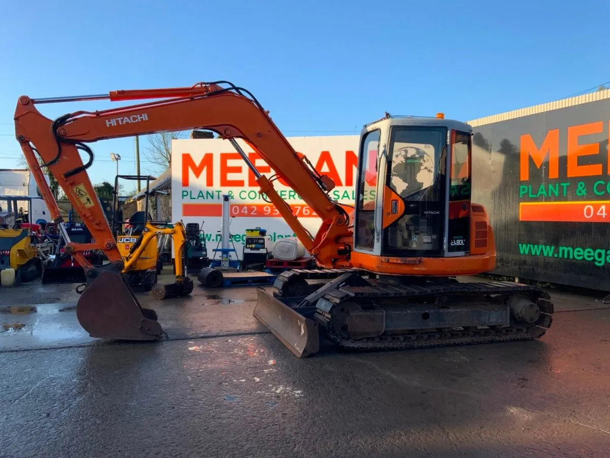 HITACHI EX80U TRACK MACHINE......6667hrs. - Image 1