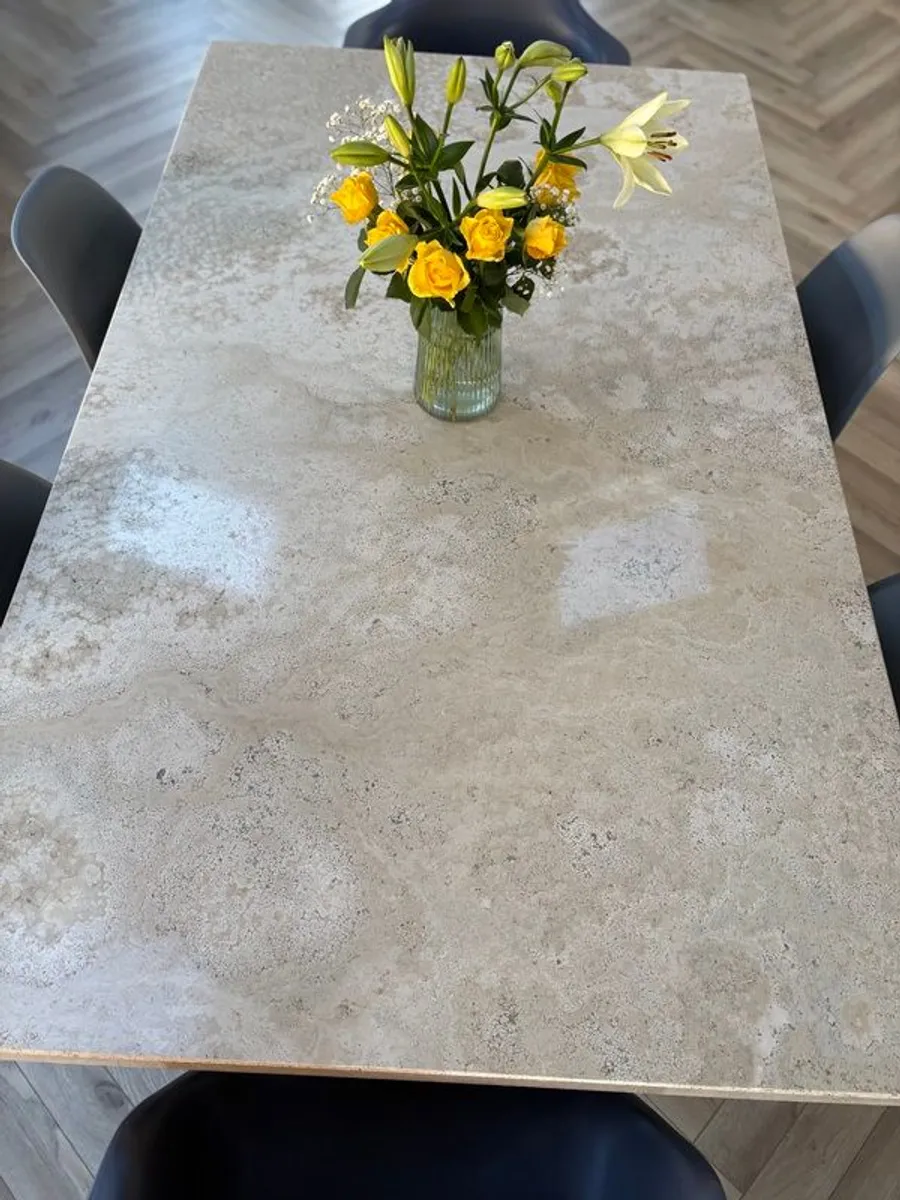 Beautiful stone dining table - Image 4