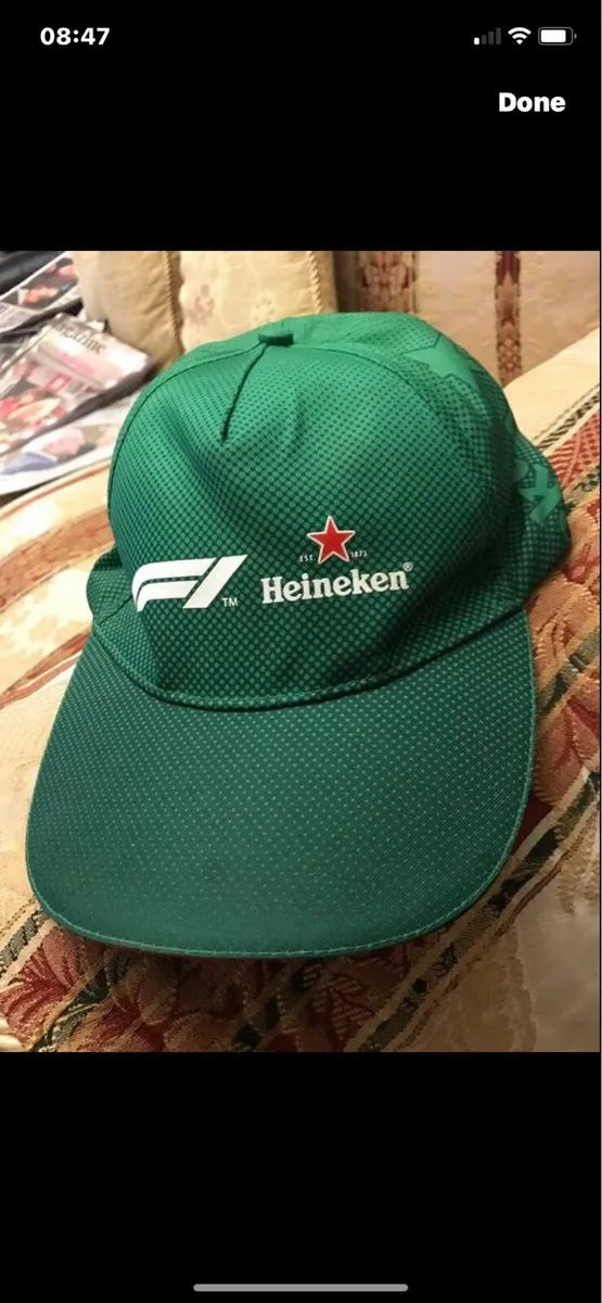 Formula 1 Heineken cap - Image 1