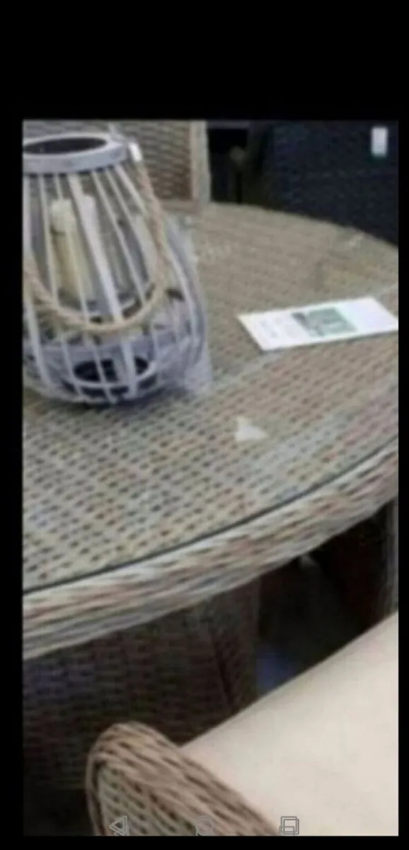 **CLEARANCE** Brand New Basket Rattan 6 Seater - Image 3
