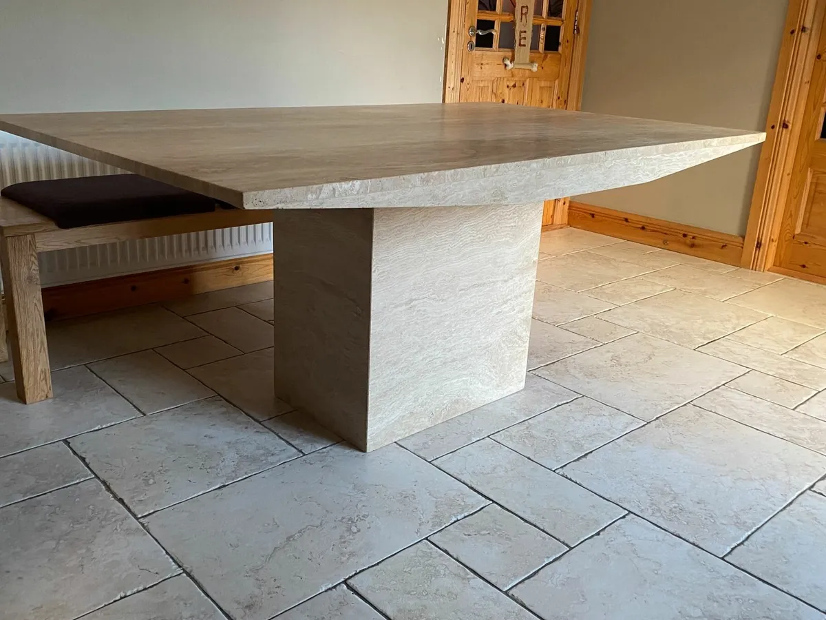 Dining Table - Marble - Image 1