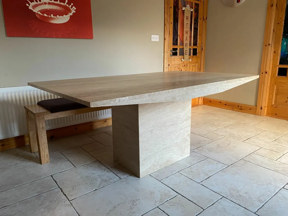 Dining Table - Marble - Image 4