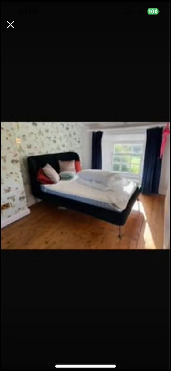 Unused double Ikea bed and new mattress - Image 3