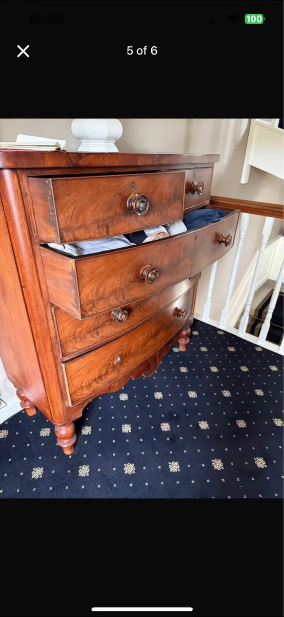 Antique Chest of Drawers - Image 3
