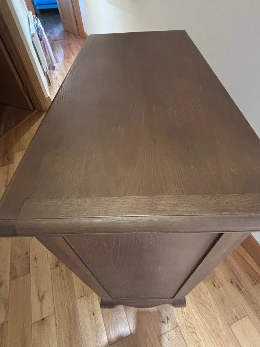 Oak 5 Drawer Tallboy - Image 4