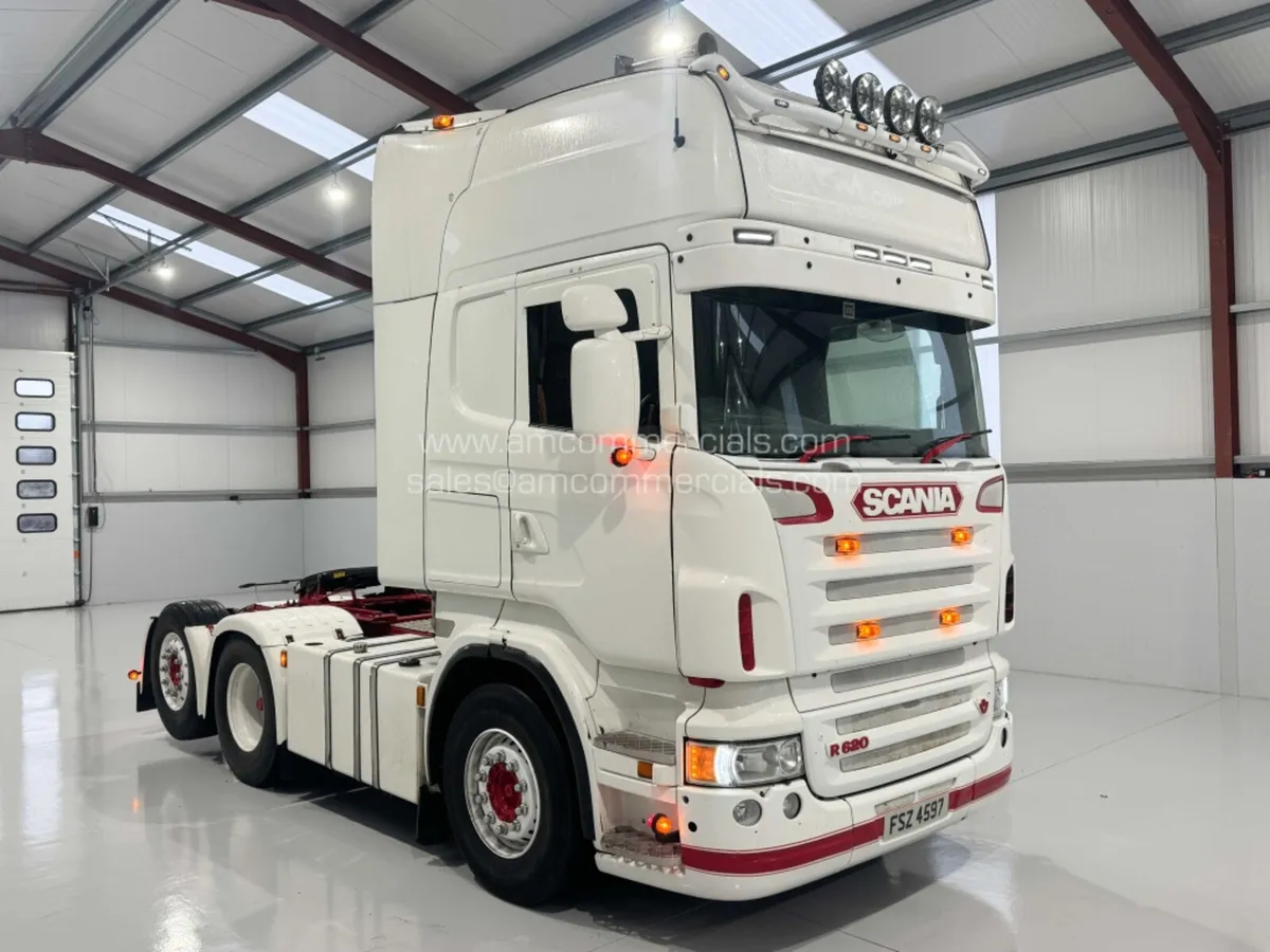 2009 (09) SCANIA R620 V8 TOPLINE 6X2 TAG AXLE - Image 1
