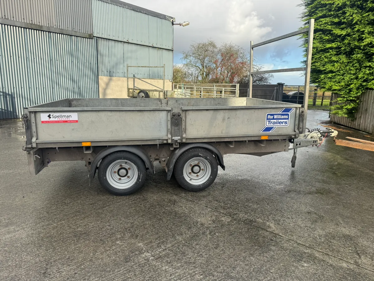 Ifor Williams dropside trailer - Image 1