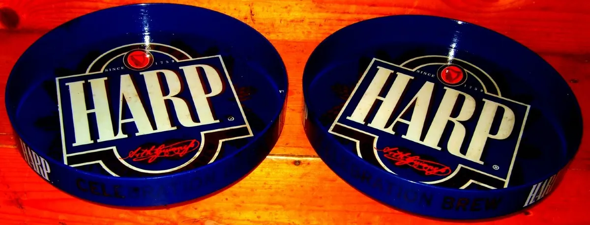 Pair of Authentic Harp Trays - Image 1