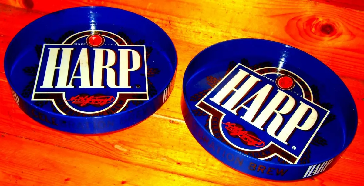 Pair of Authentic Harp Trays - Image 2