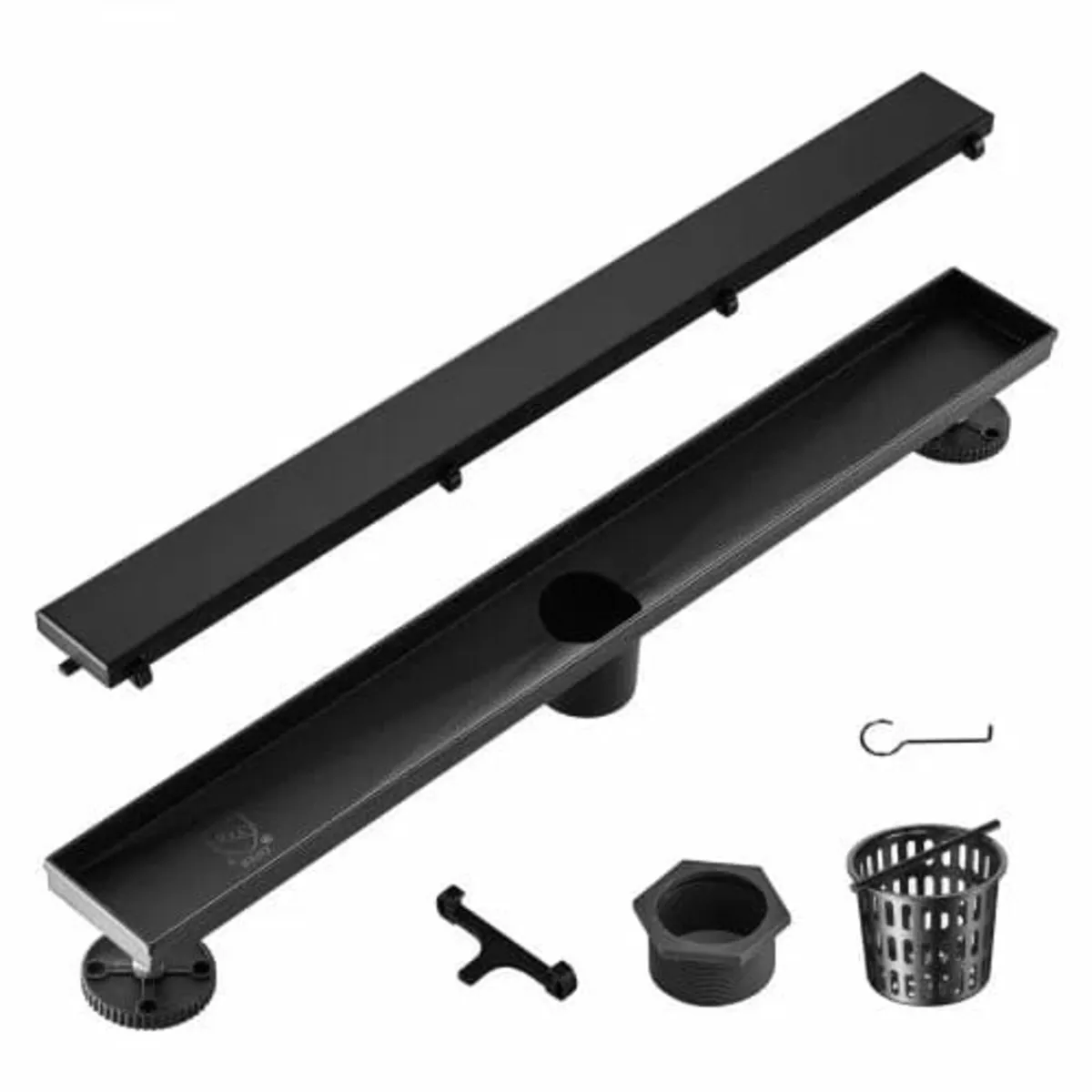 610mm Linear Shower Drain Offset with Tile Insert - Image 1