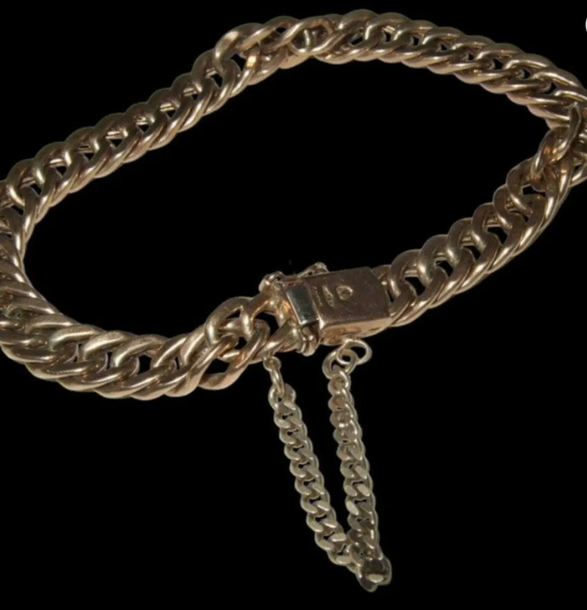 Vintage 9ct Gold Hallmarked Bracelet - Image 1