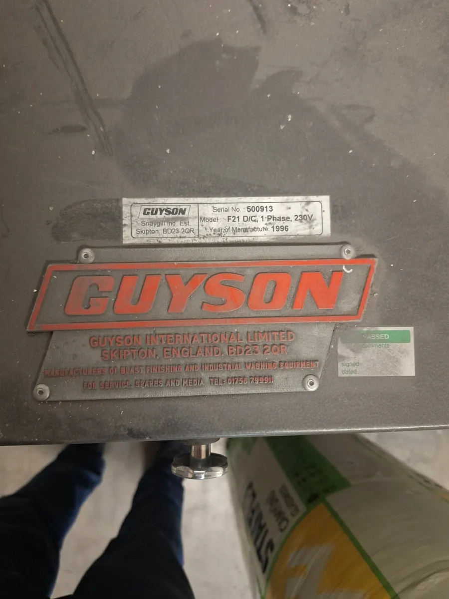 Guyson Sandblast unit - Image 2