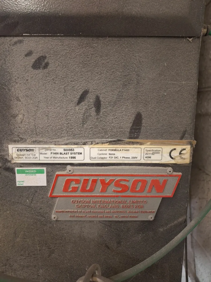 Guyson Sandblast unit - Image 3