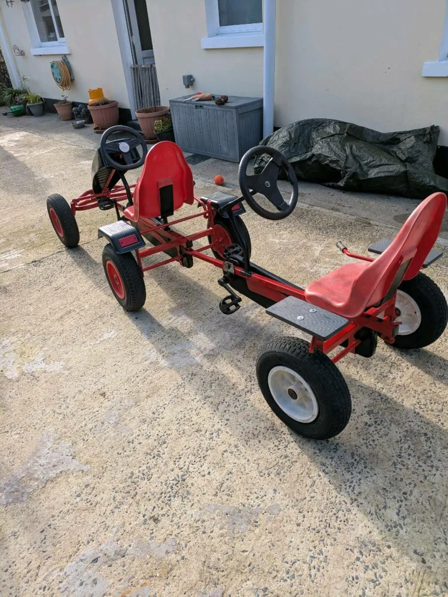 Berg go cart and trailor cart - Image 3