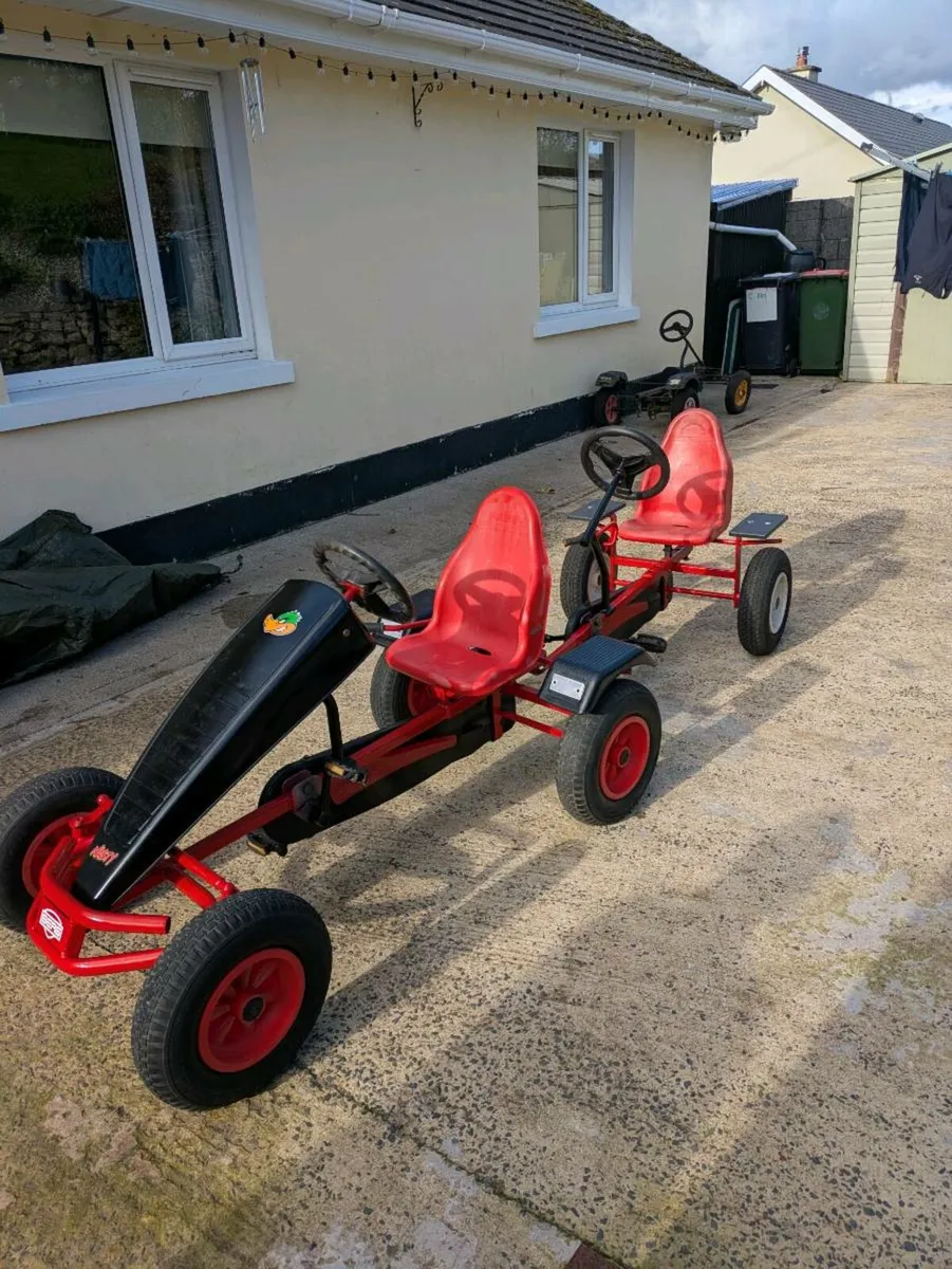 Berg go cart and trailor cart - Image 4