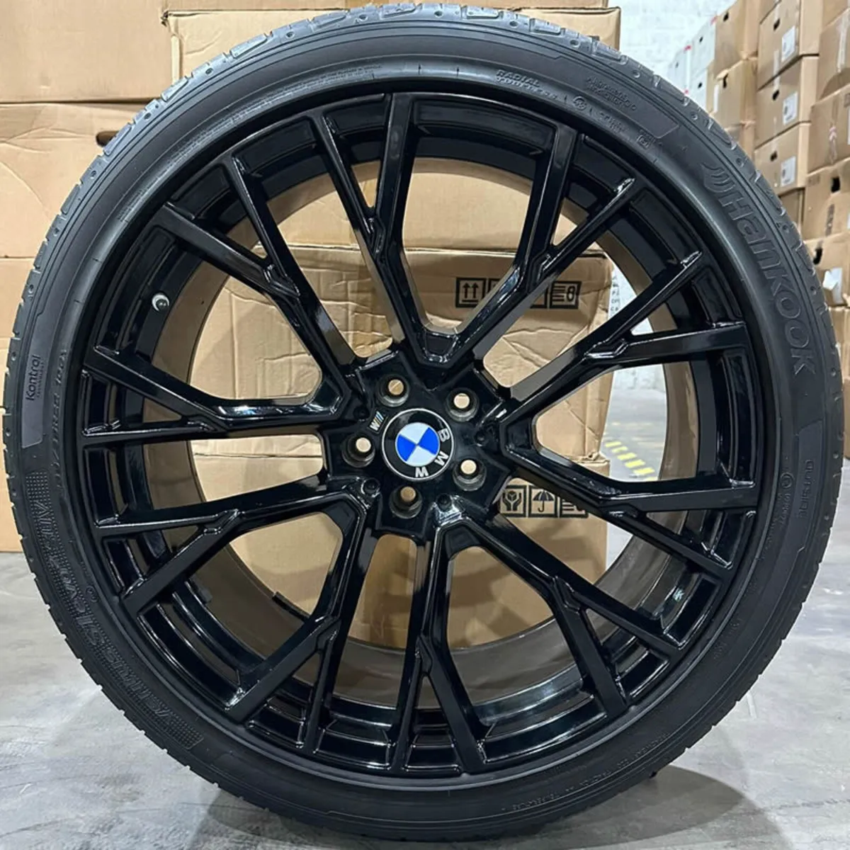 22" G05 X5M Style Alloy Wheels & Tyres For BMW X5 - Image 4