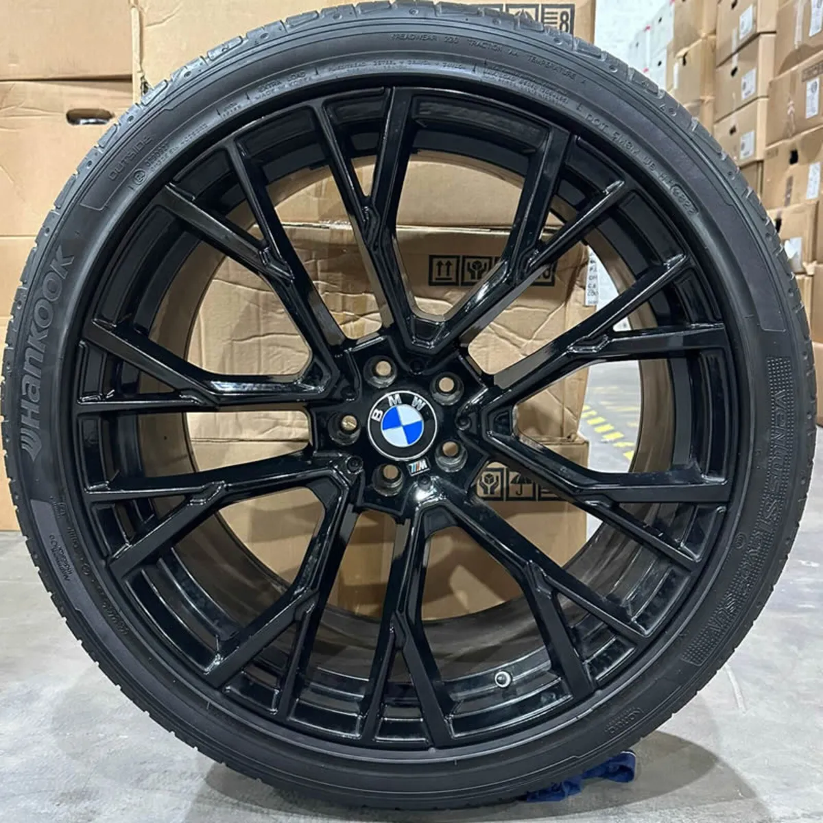 22" G05 X5M Style Alloy Wheels & Tyres For BMW X5 - Image 2