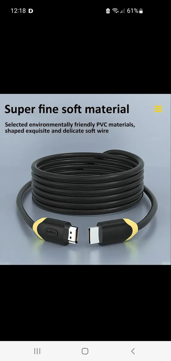 HDMI 1 Metre - 3 Metre Cables - Image 3