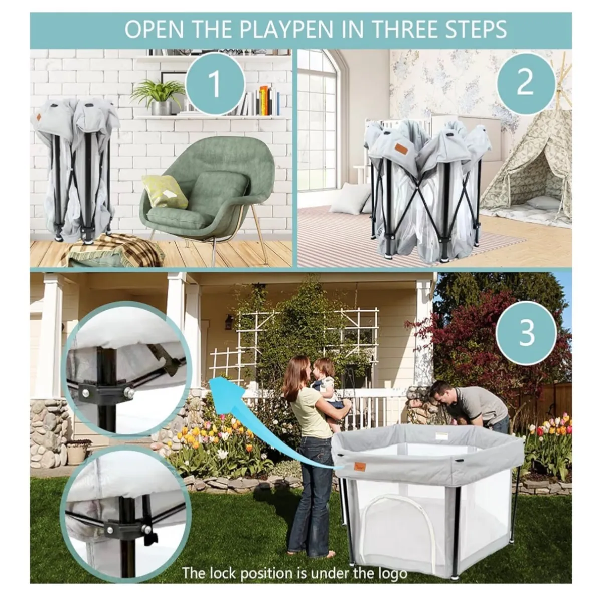 Bebenew foldable playpen - Image 3