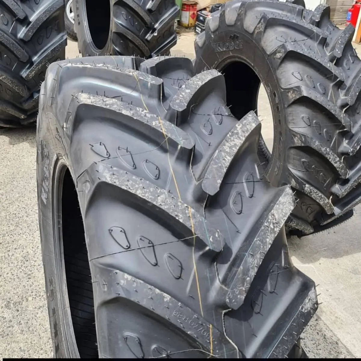 580/70R38 and 480/70R28 set - Kleber Fitker - Image 3