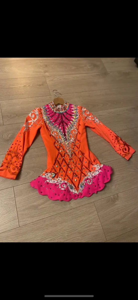 Irish Dancing Dress (Age6-8) - Image 3