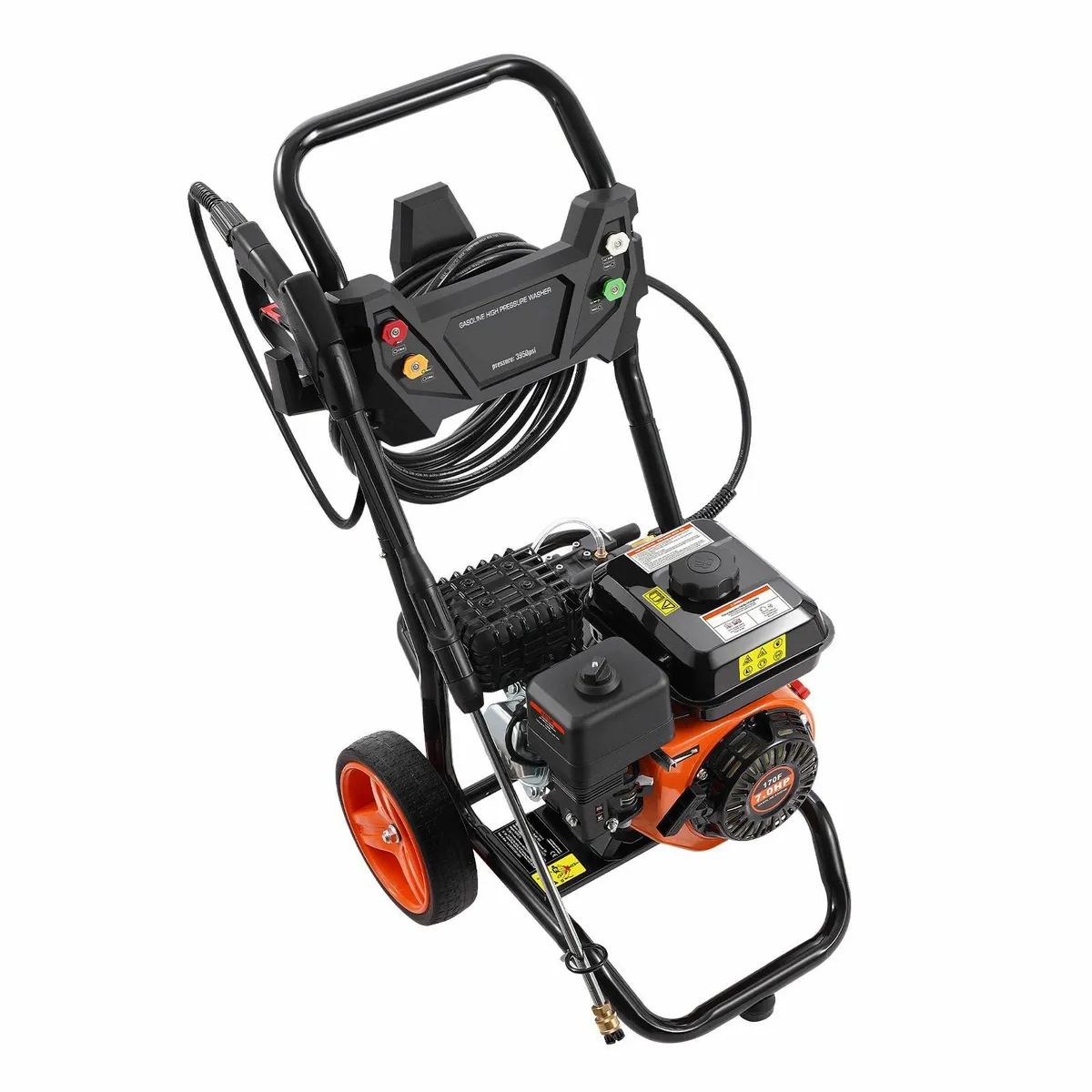 Gas Pressure Washer 3400 PSI 2.6 GPM with 5 Nozzle - Image 4