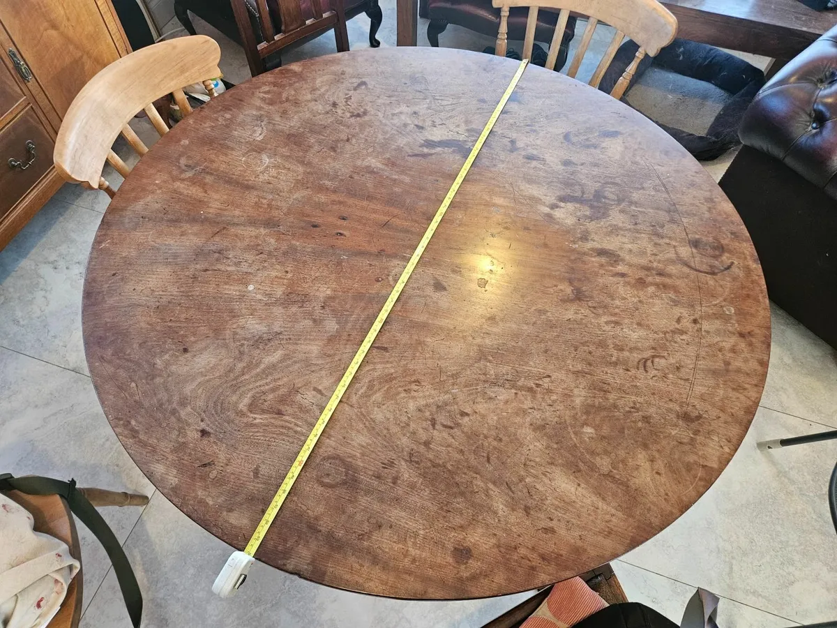 Solid wood, dining room table - Image 3