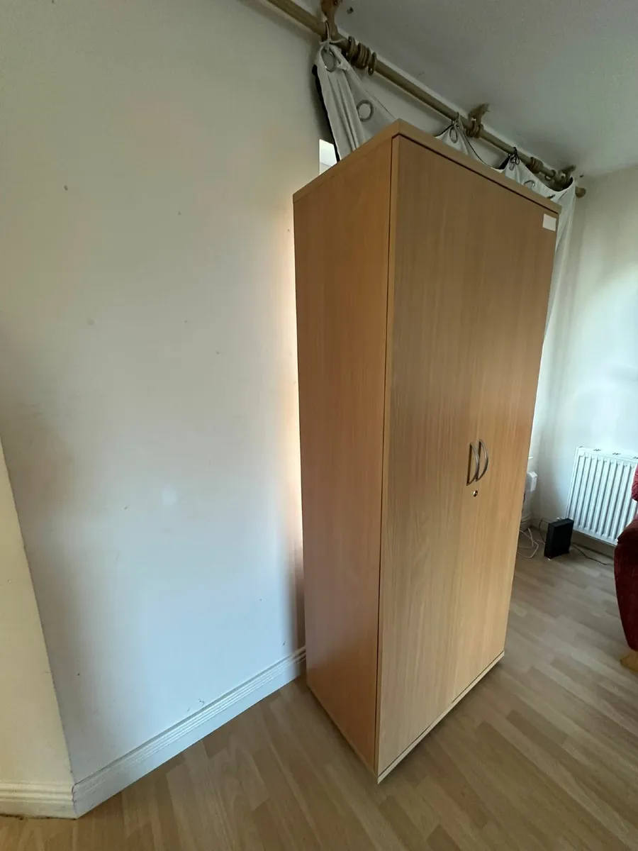 Storage Cabinet/Cupboard 2 Doors 5 Shelves - Image 3