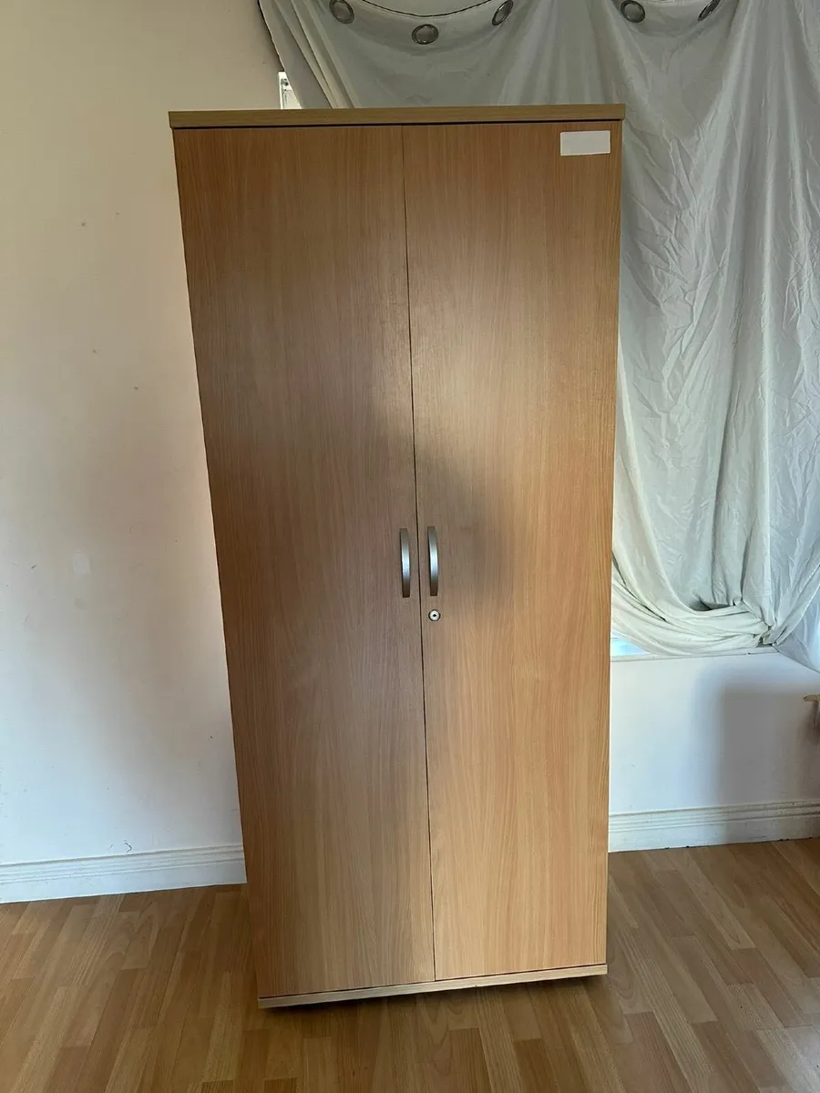 Storage Cabinet/Cupboard 2 Doors 5 Shelves - Image 1