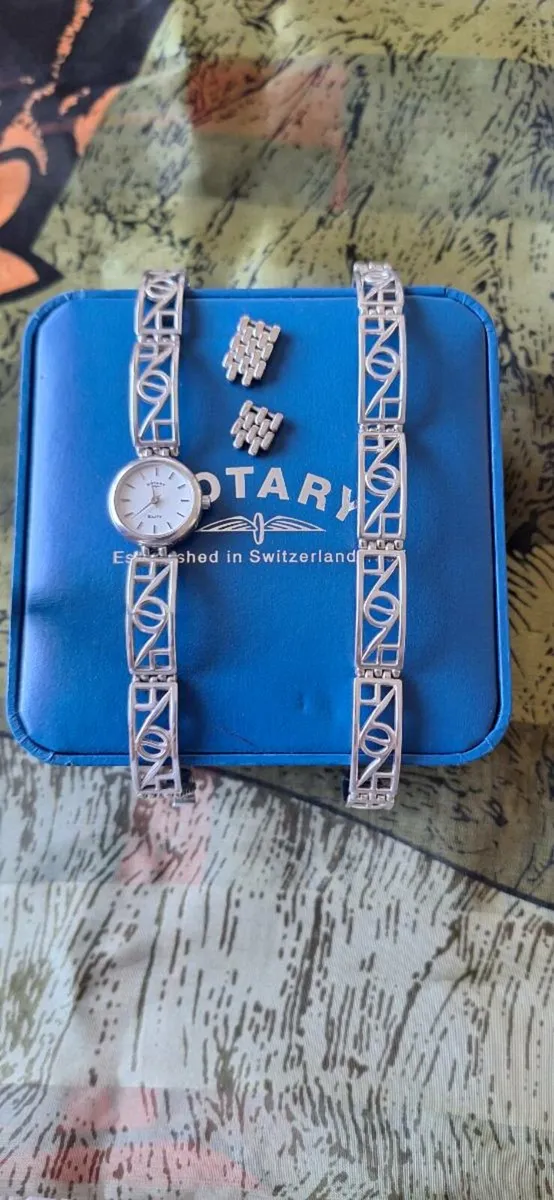 Rotary Sterling Silver Watch Set - Image 3