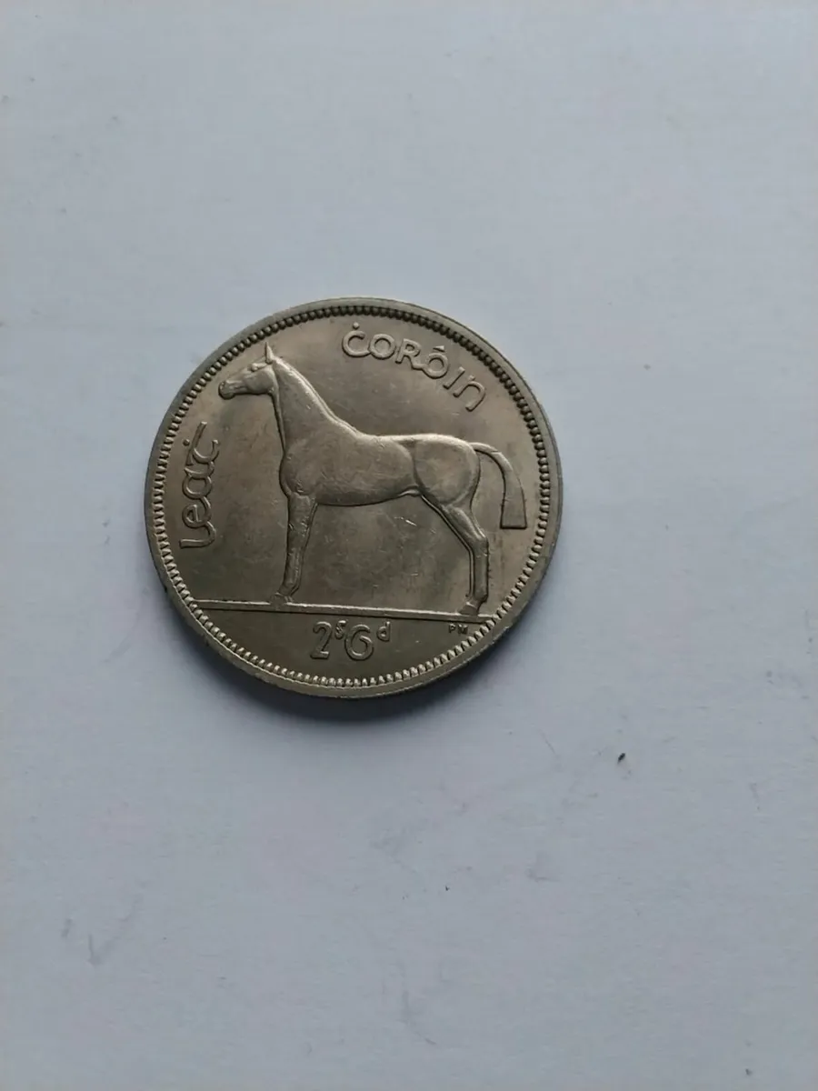Old Irish half crown 1967 - Image 1