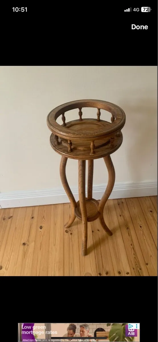 Plant/lamp stand - Image 2