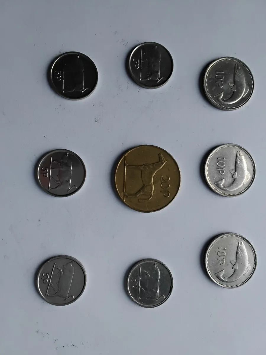 Collection  of Irish coins - Image 1