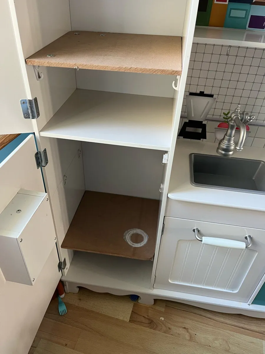 Wooden Play Kitchen Set - Image 4