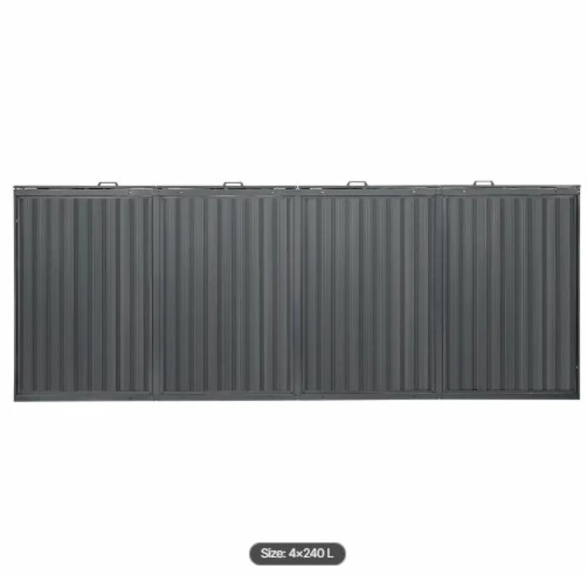 Trash Can Storage, 4 x 52.79 Gal Trash Bin Storage - Image 4