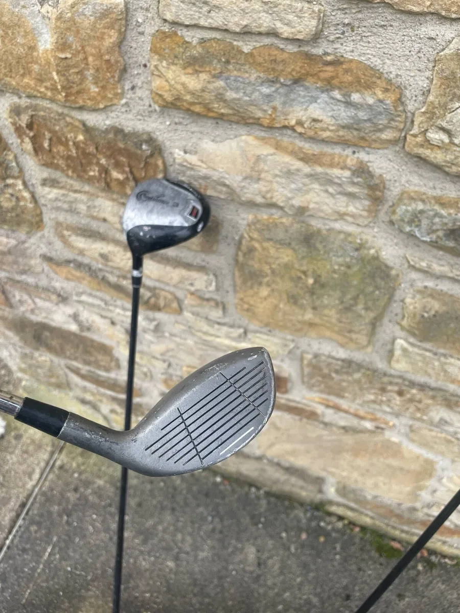 Left Handed Golf Clubs - Driver, 3 Wood & 5 Wood - Image 3