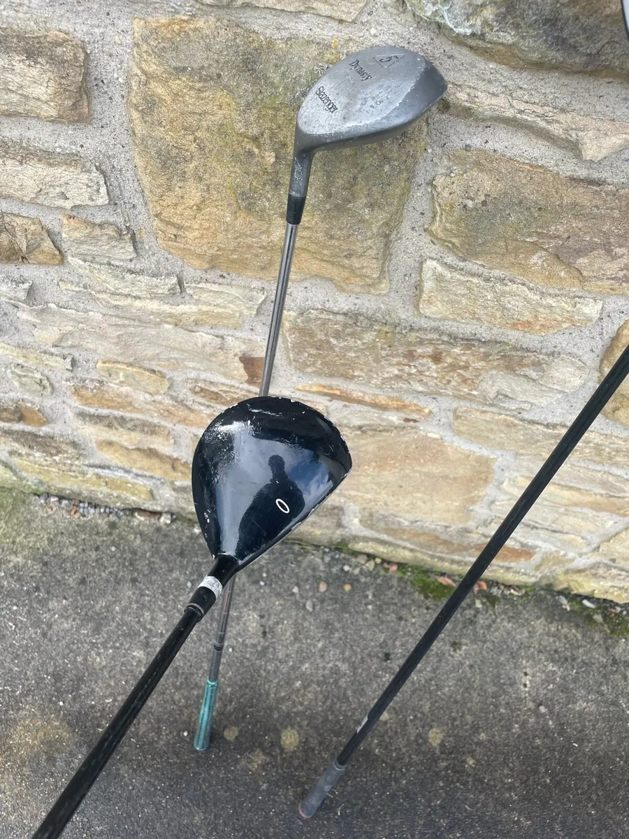 Left Handed Golf Clubs - Driver, 3 Wood & 5 Wood - Image 4