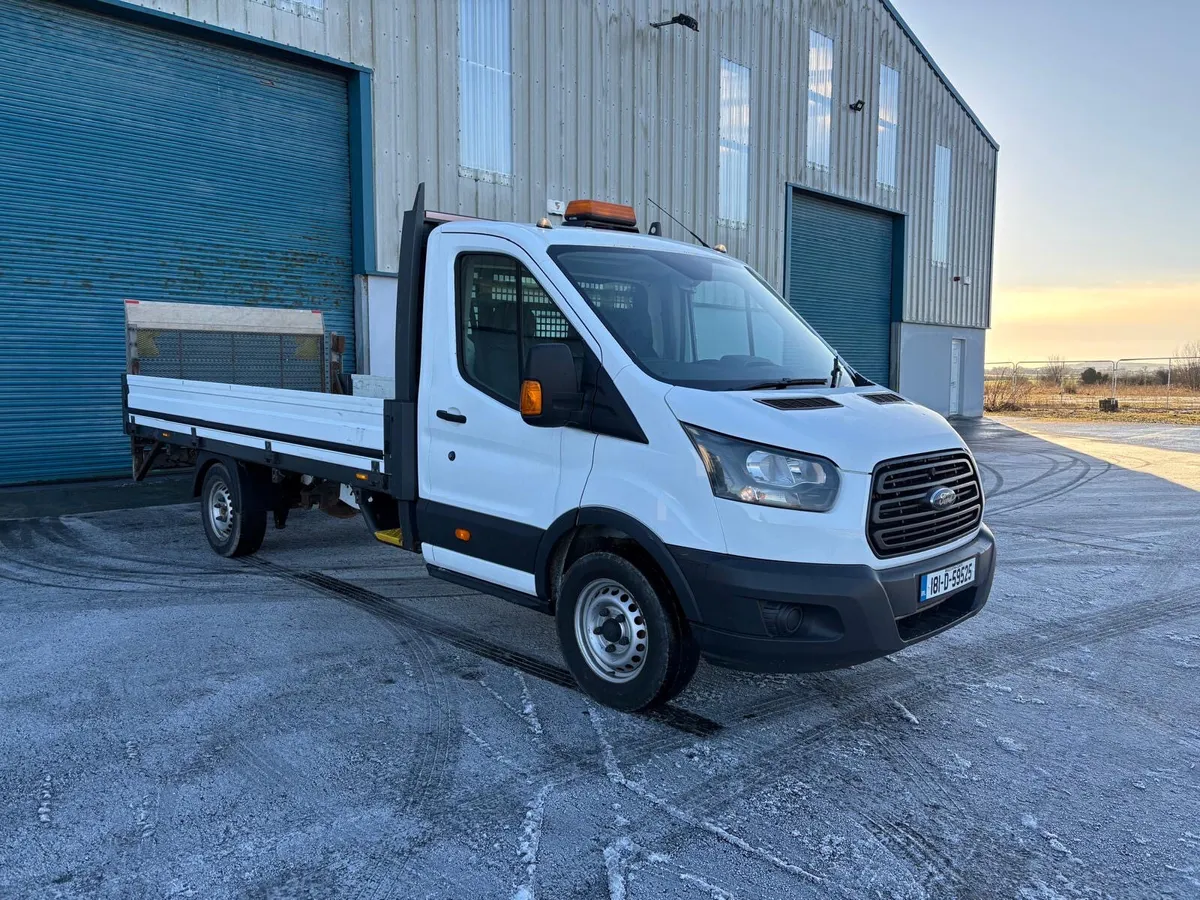 2018 Ford Transit Dropside and Tail lift - Image 2