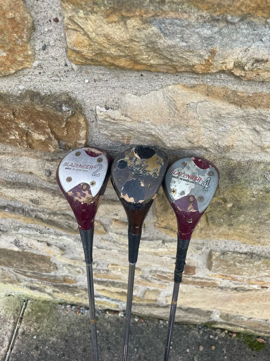 Golf Clubs - 2 Wood, 3 Wood & 4 Wood - Image 1
